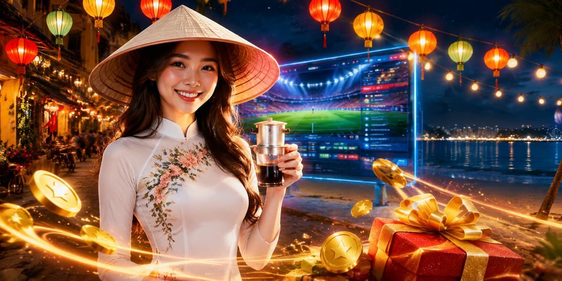Không khí Hà Nội với hình ảnh nón lá và trải nghiệm casino trên mobile